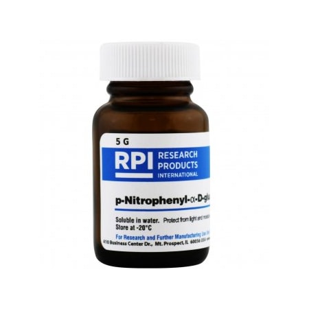 Rpi p-Nitrophenyl-a-D-glucopyranoside, 5 G N82080-5.0